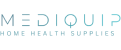 A theme logo of Mediquip